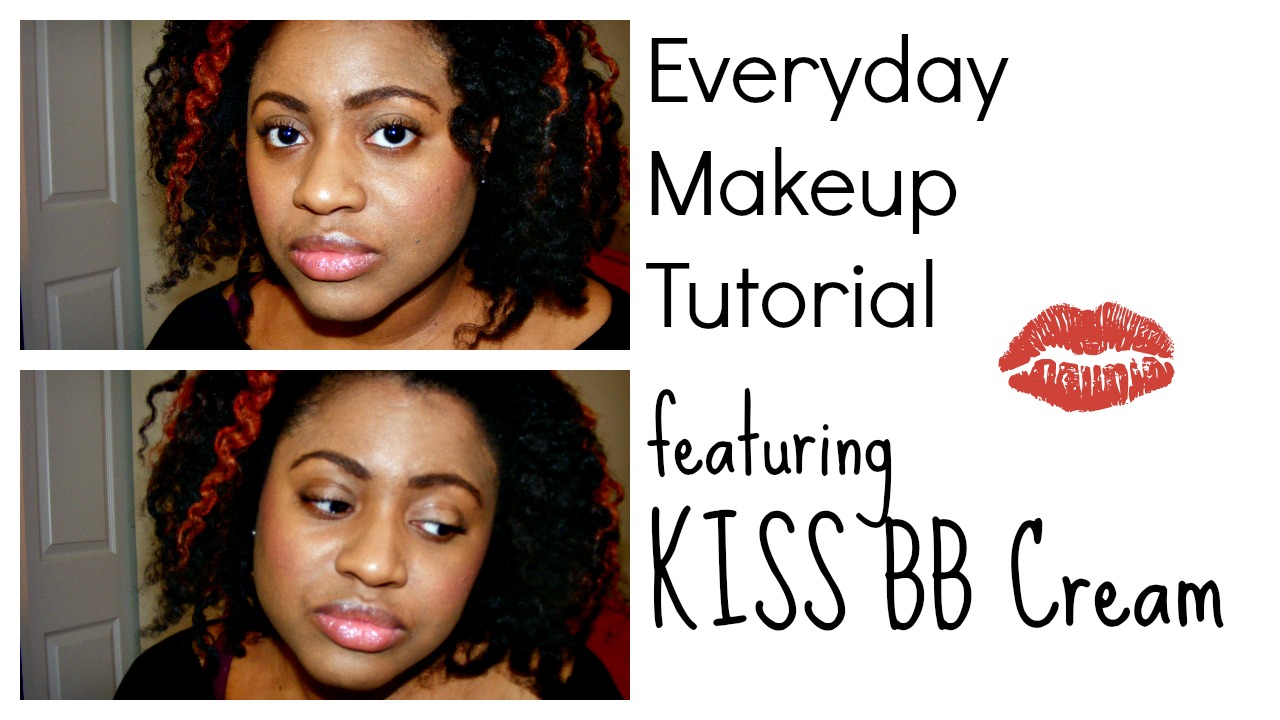 Everyday Makeup Tutorial featuring Kiss BB Cream
