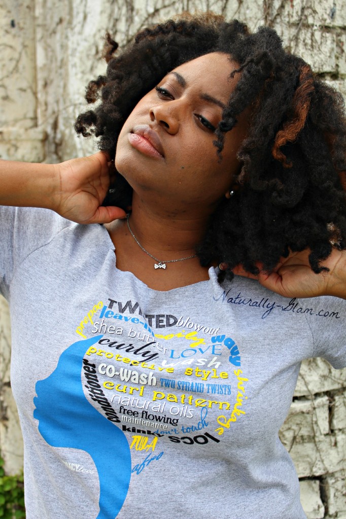Natural Hair with Words Legacy Graphic Tee