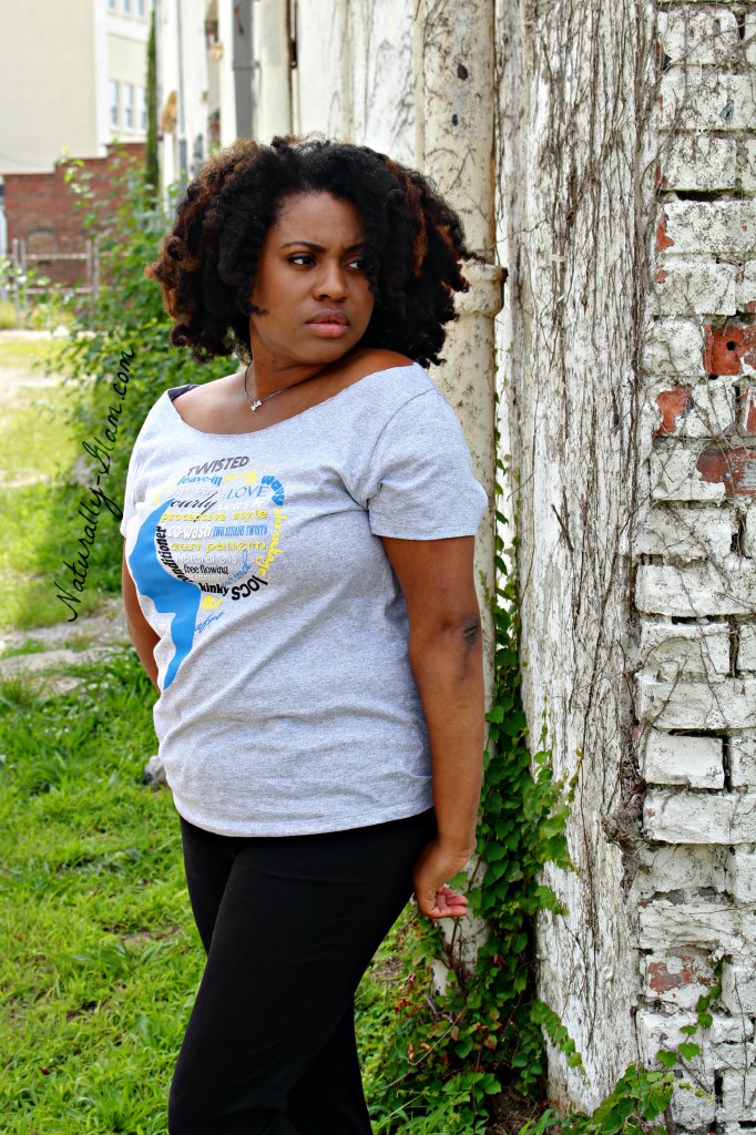 Natural Hair with Words Legacy Graphic Tee