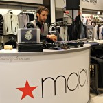 Celebrity DJ at the Macy's Mens Style Event