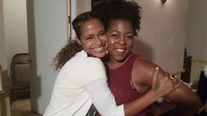 Actress Shannon Kane Seasons of Love Behind The Scenes with Monae Everett