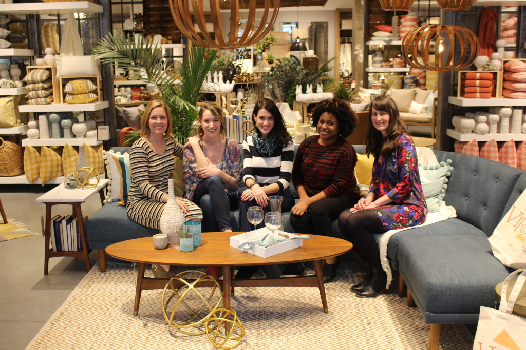 bloggers who attended the West Elm grand opening