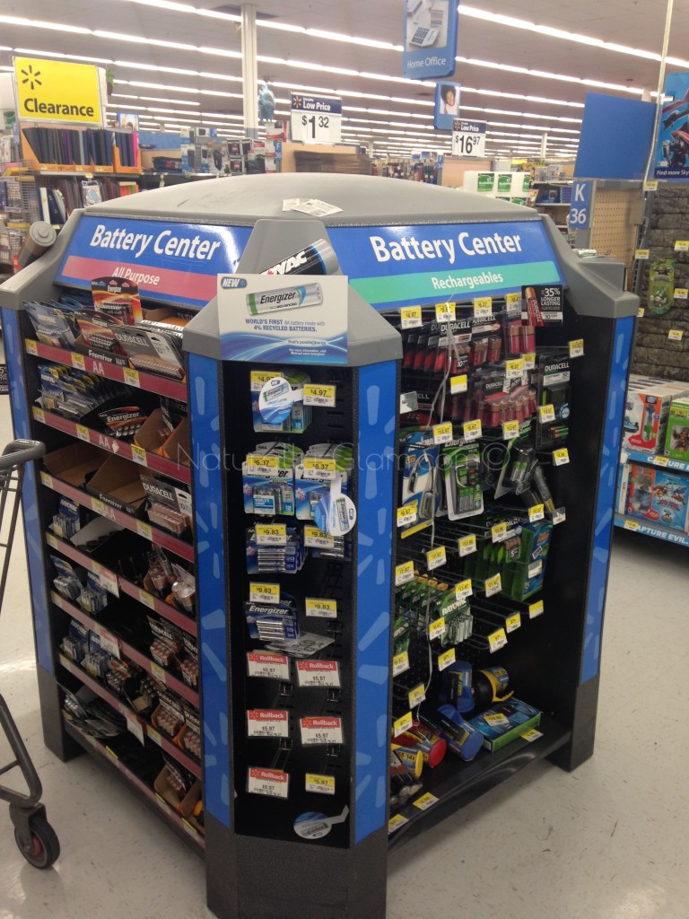 Walmart battery center