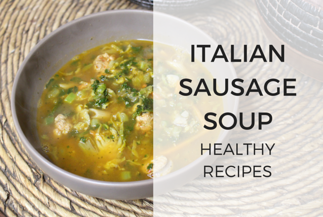 Italian sausage soup