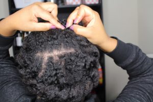 Halo Twist Hairstyle