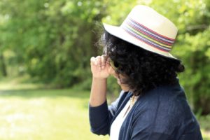 Colorful Coachella Trim Hat