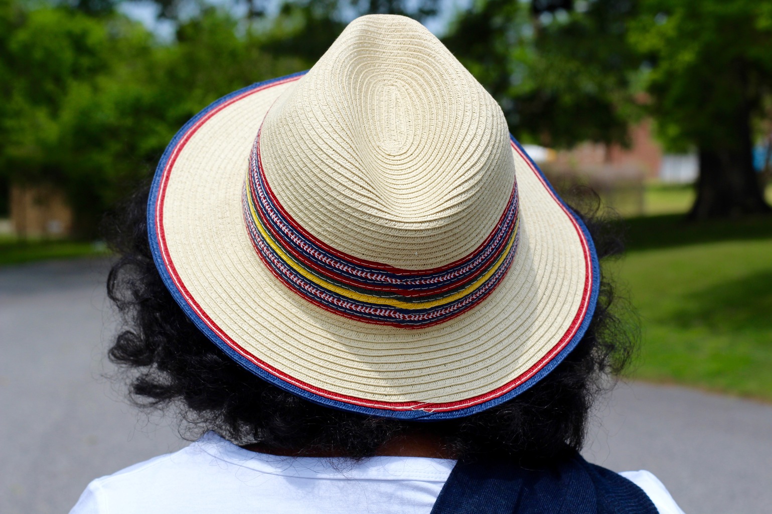 Colorful Coachella Trim Hat