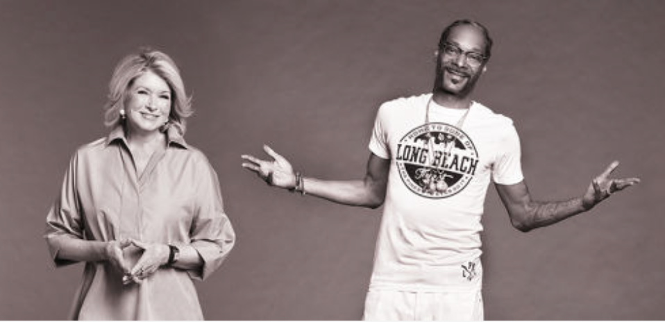 martha stewart and snoop dogg dinner party