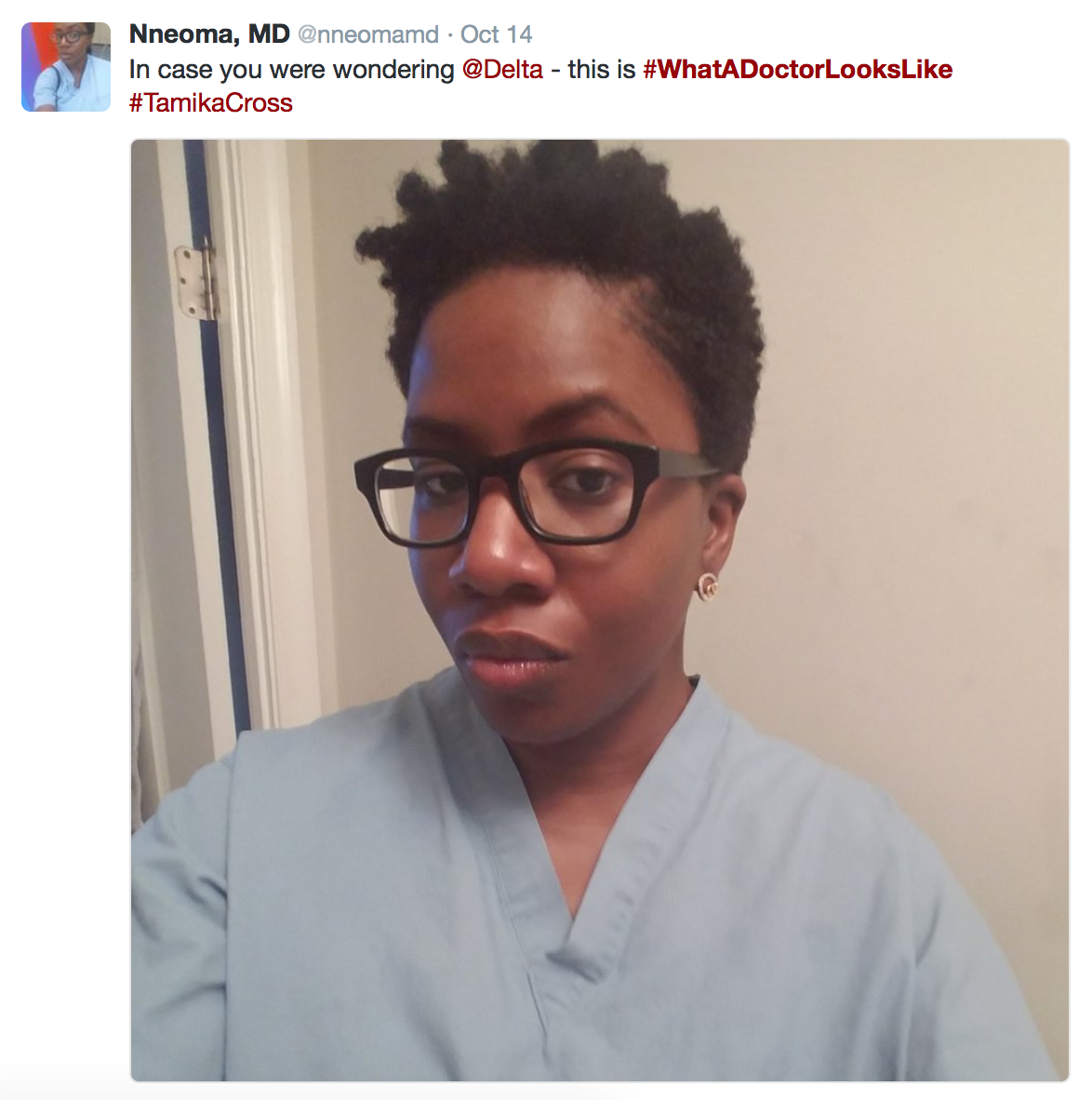 black female doctor