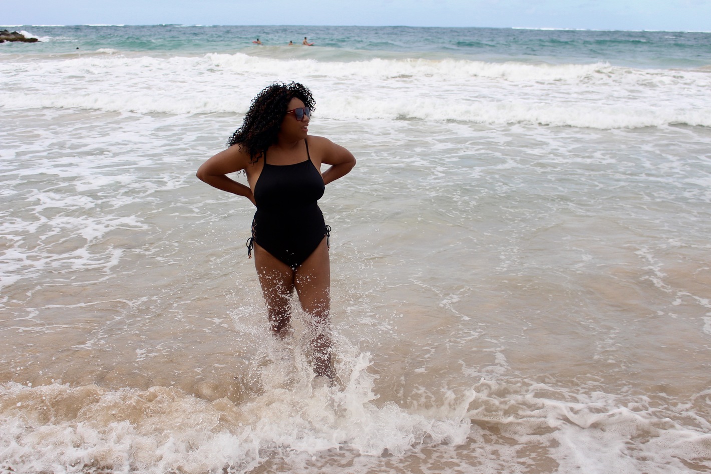 Midsection Minimizing Swimsuits I Wore While in San Juan