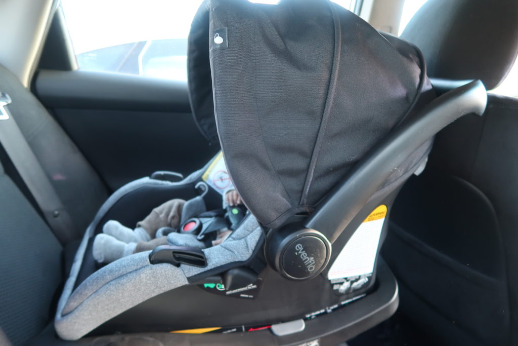 Budget-Friendly Baby Essentials Every New Mom Needs at Walmart,  Evenflo® Advanced SensorSafe LiteMax Infant Car Seat