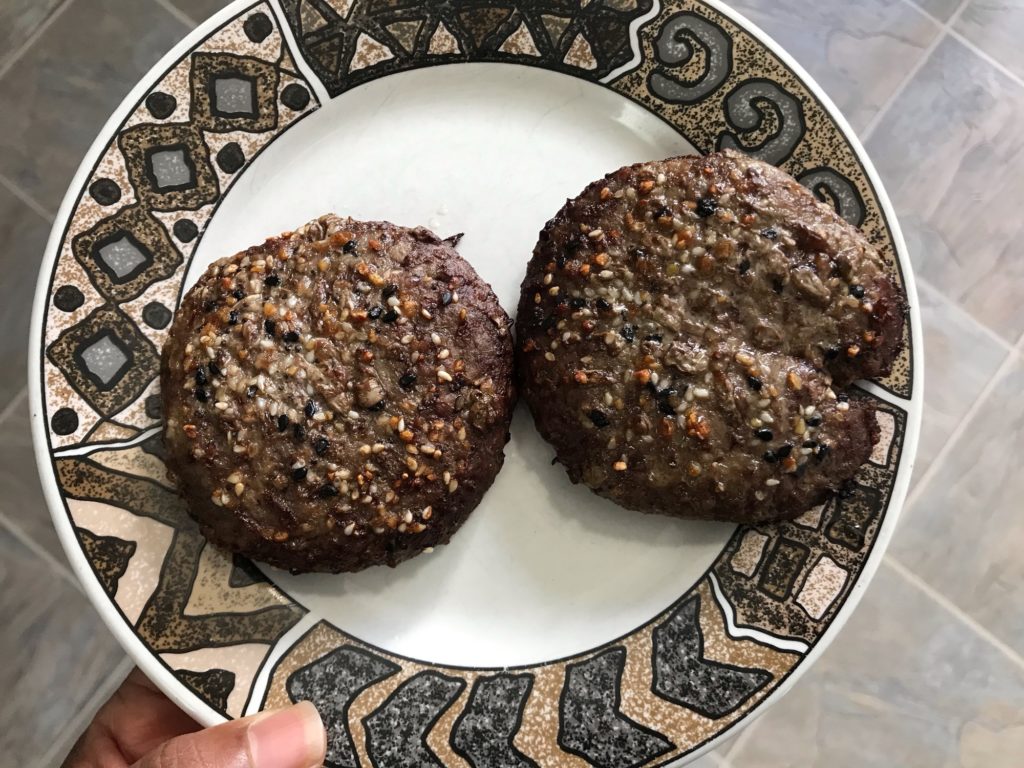 neighborhood harvest, Suffolk, virginia, local produce, grass-fed beef burgers cooked in air fryer